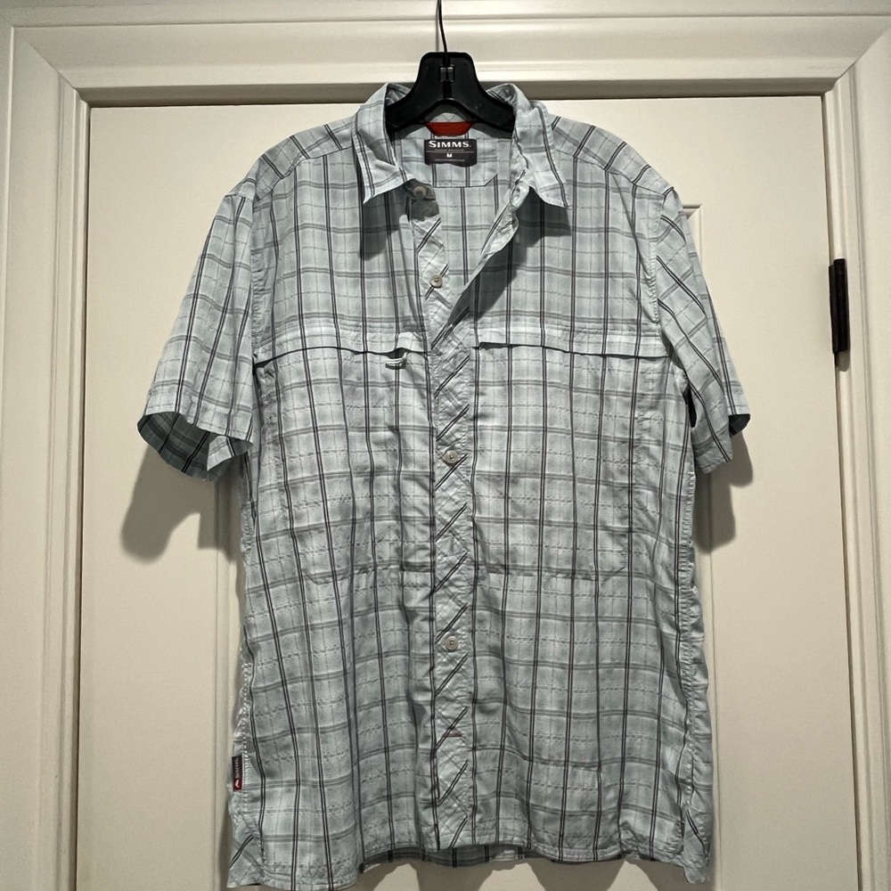 Simms short sleeve button down